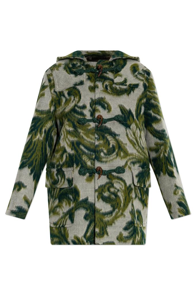 Shop Etro Floral Jacquard Cape on Sale at BeyondStyle – Get