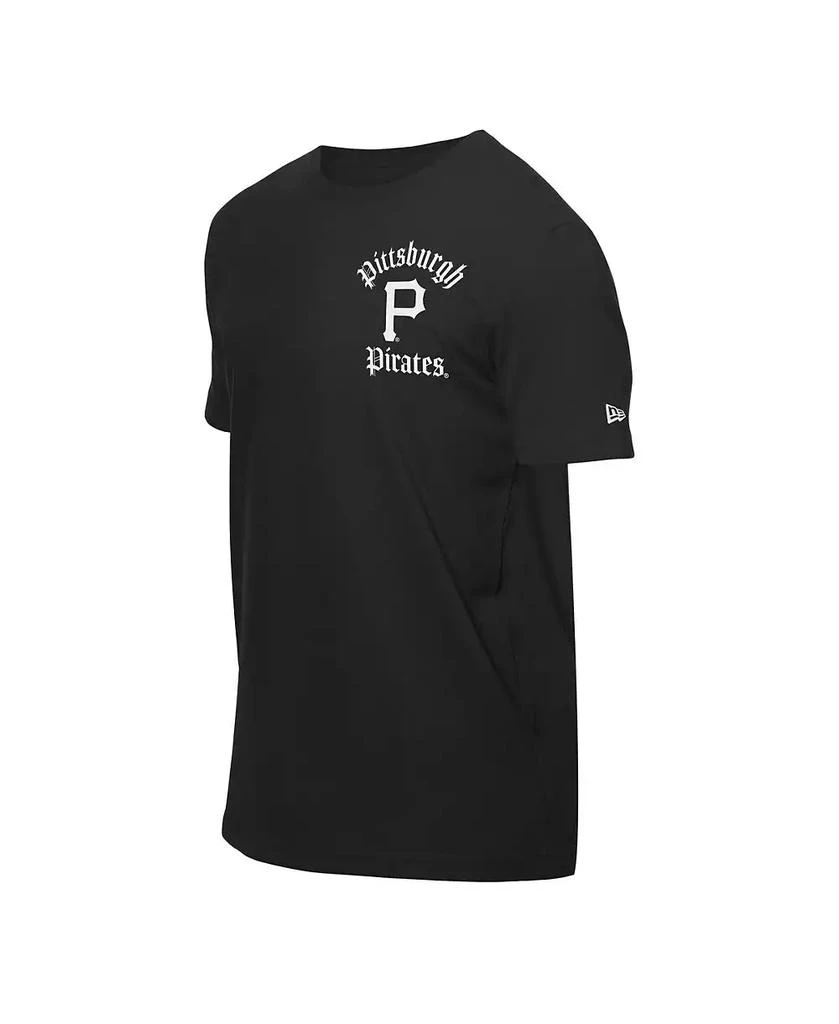 New Era Men's Black Pittsburgh Pirates Sugar Skulls T-Shirt 2