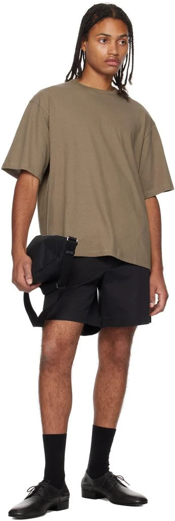 The Row Taupe Steven T-Shirt 4