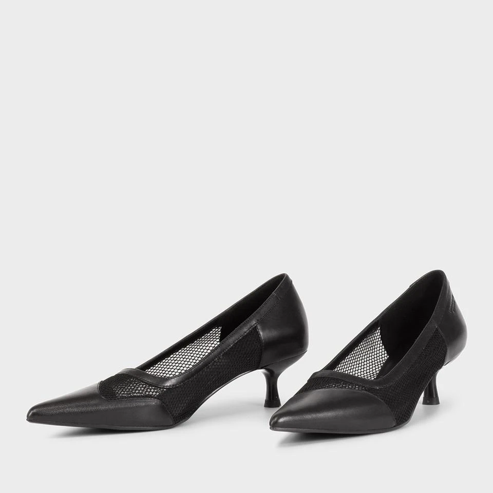 Vagabond VAGABOND WOMEN'S LYKKE LEATHER/MESH KITTEN HEELS 2