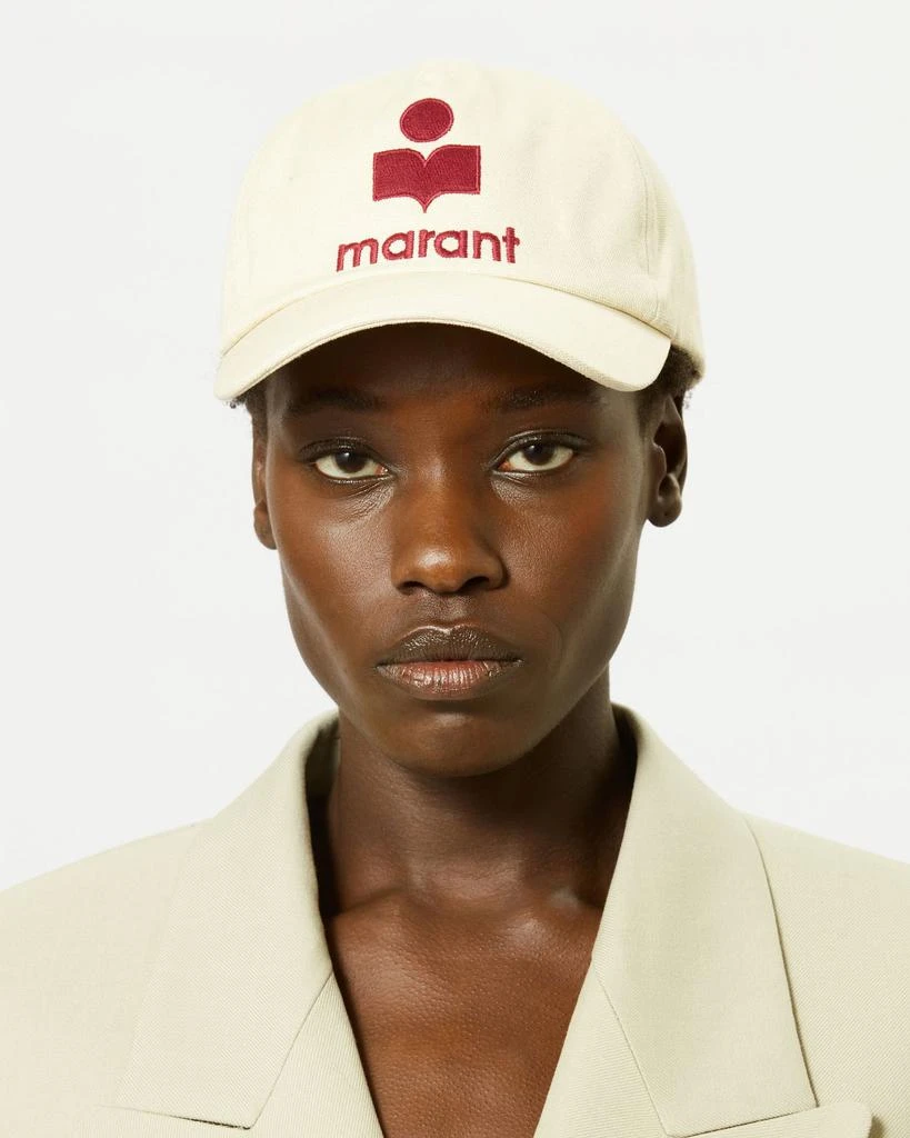 Isabel Marant ISABEL MARANT, TYRON LOGO CAP - Women - White - 59 1