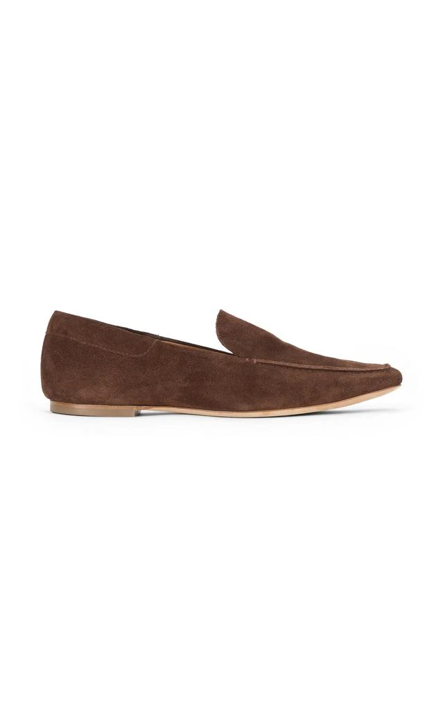 Staud STAUD - Becks Suede Loafers - Brown - IT 40 - Moda Operandi 1