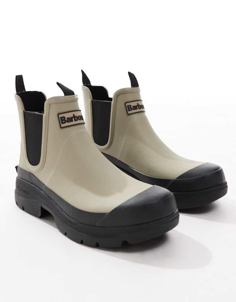Barbour Barbour Nimbus wellington boots in washed stone
