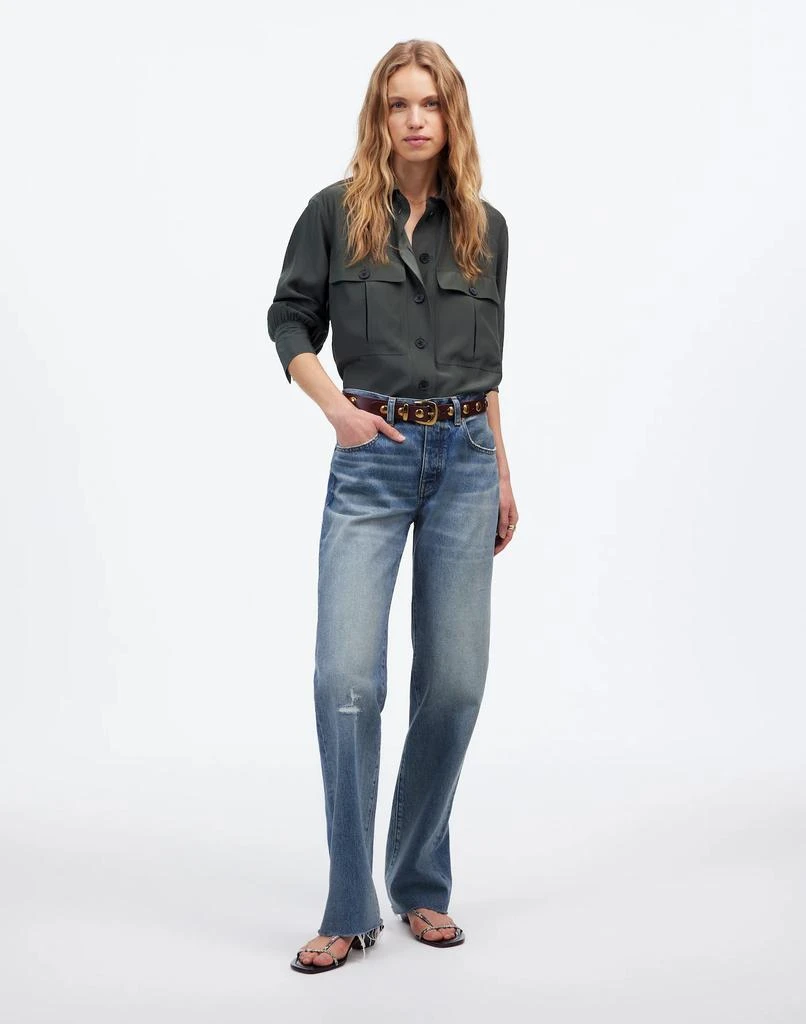 Madewell The Dean Easy Straight Jean