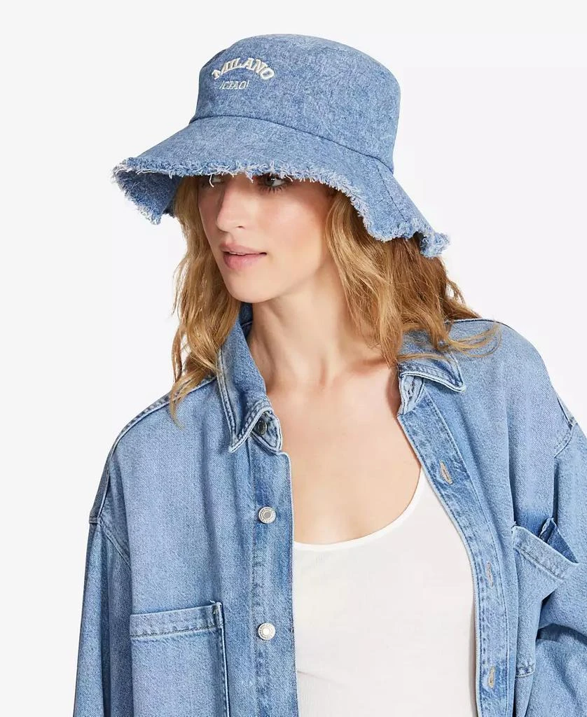 Steve Madden H-Metro Denim Bucket Hat 4