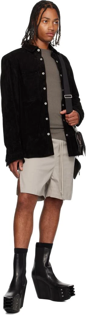 Rick Owens Black Concordians Mini Griffin Bag 4