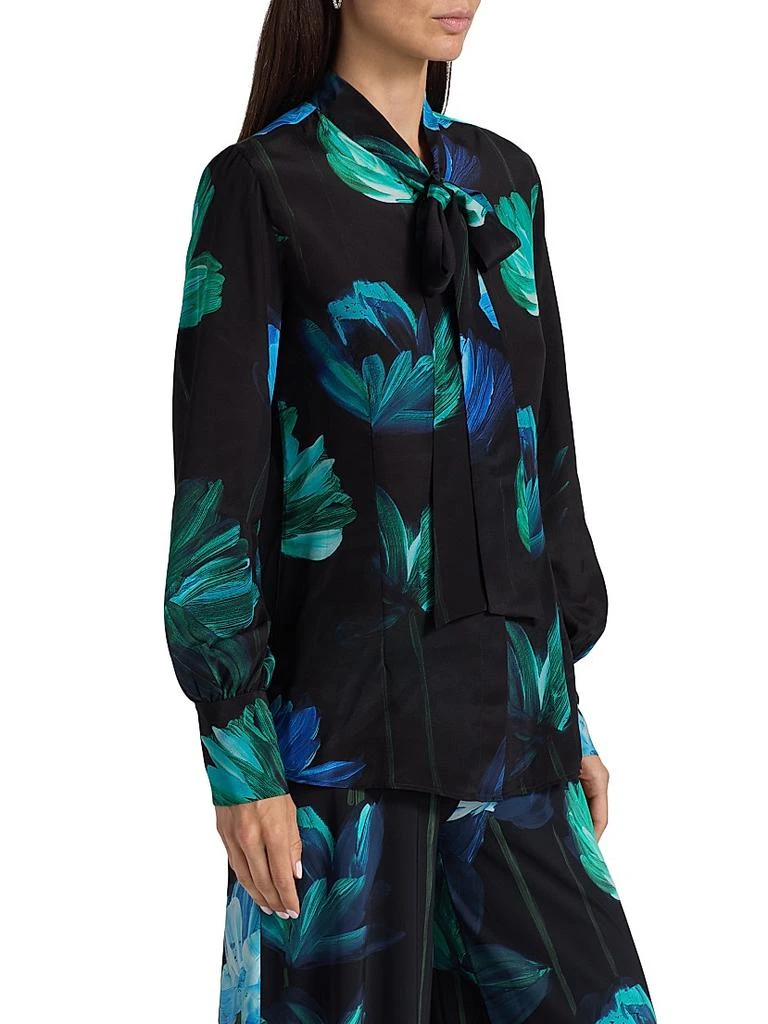 Chiara Boni Reni Silk Printed Chiffon Blouse 4