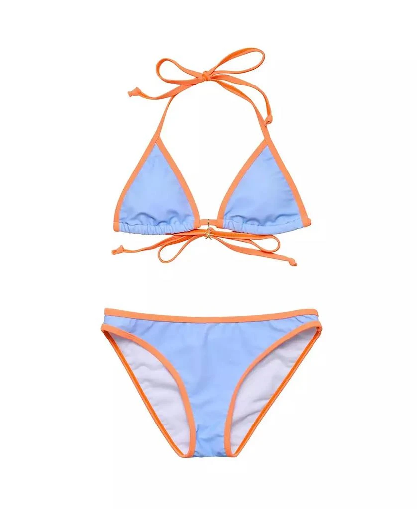 Snapper Rock Big Girls Sea Sorbet Teen Triangle Bikini 1