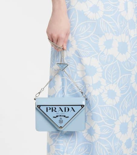 Prada Mini leather crossbody bag 2
