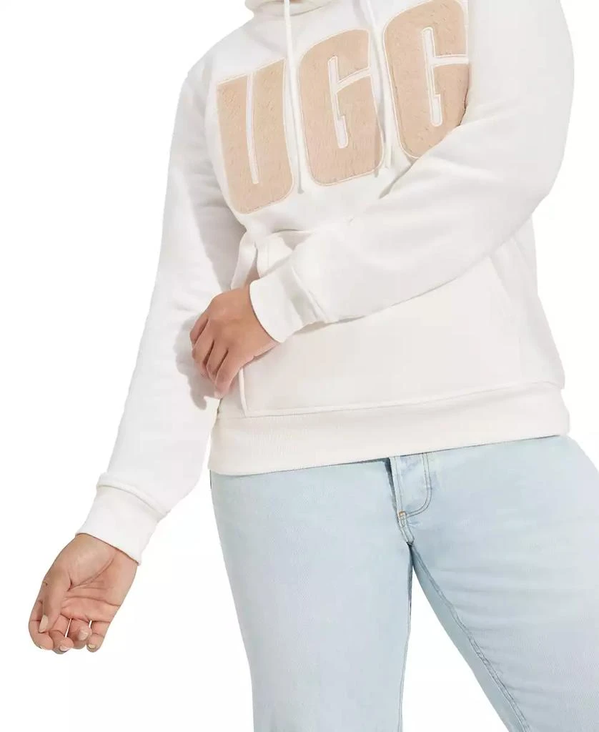 UGG Women's Rey UGGfluff Logo Hoodie 5