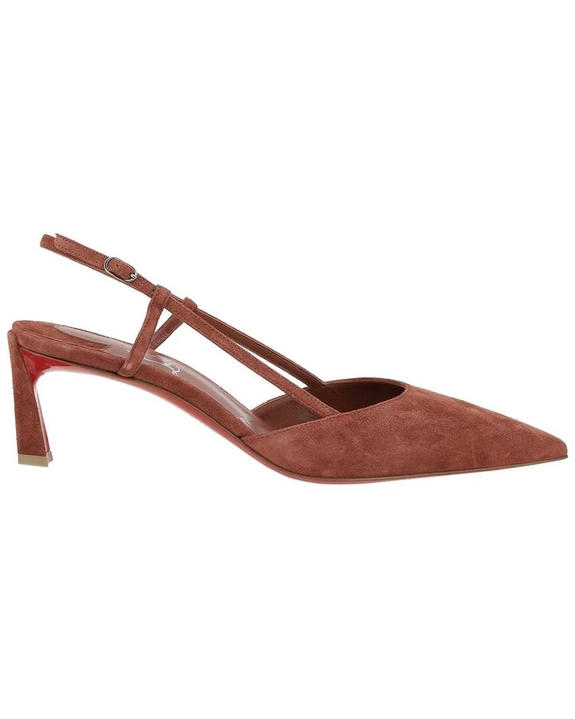 Christian Louboutin Condoroline 55 Suede Slingback Pump 2