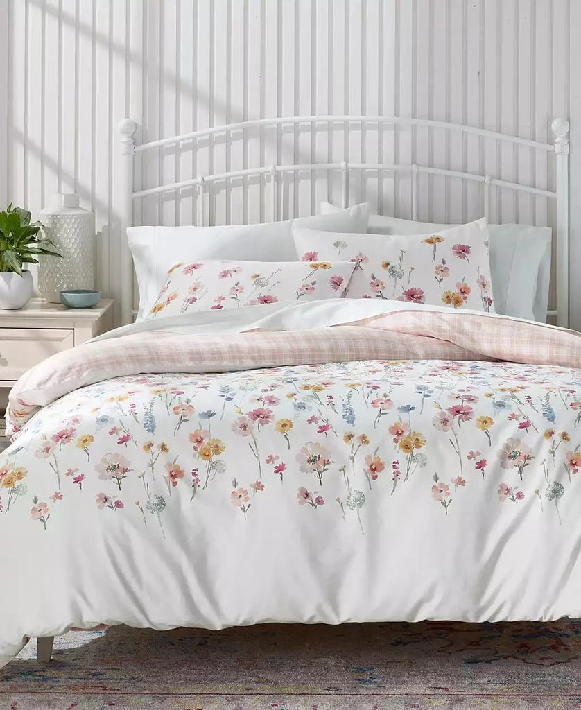 Charter Club Flora 3-Pc. Duvet Cover Set, Full/Queen, Macy’s Exclusive 5