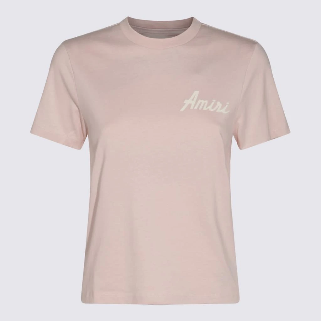 AMIRI Pink Cotton T-shirt 1