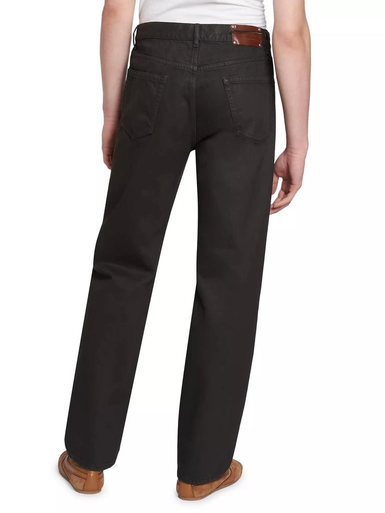 Dries Van Noten Panthero Cotton Denim Slim-Fit Jeans 5