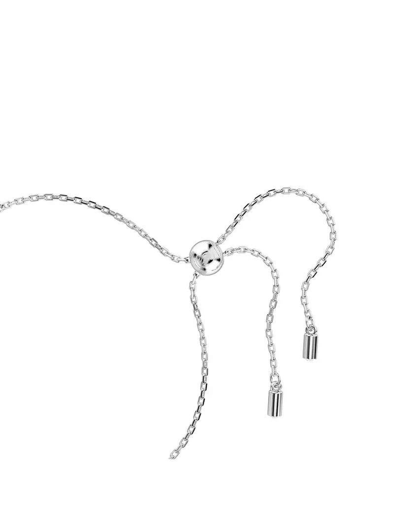 Swarovski Constella Round Cuts White Rhodium Plated Bangle Bracelet 4