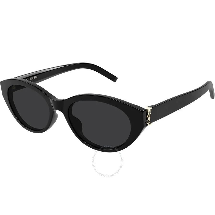 Yves Saint Laurent Black Oval Ladies Sunglasses SL M148 001 54 1