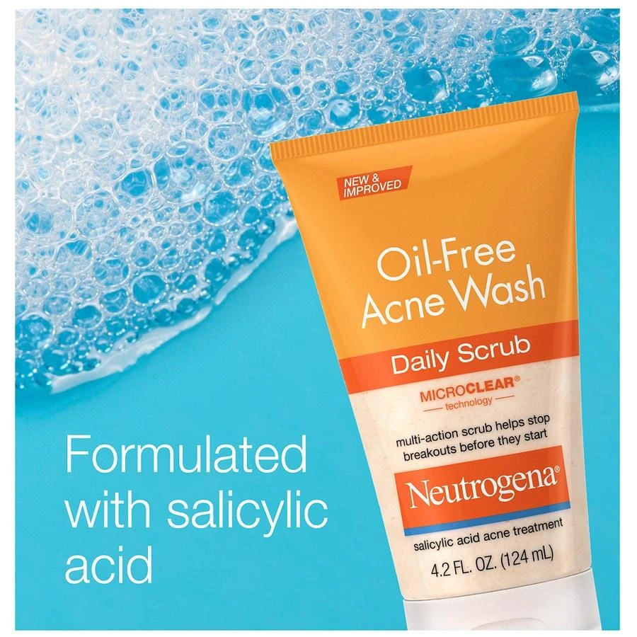 Neutrogena Oil-Free Acne Face Scrub With 2% Salicylic Acid 8