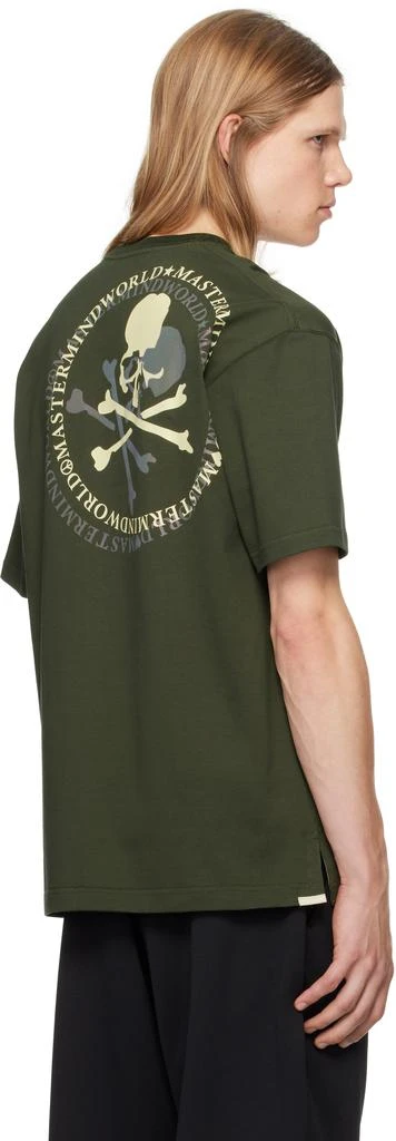 mastermind WORLD Khaki Aurola T-shirt 3