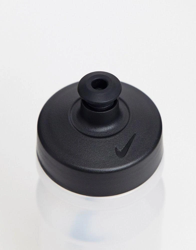NIKE Nike Training Big Mouth 2.0 625ml water bottle in clear with black swoosh 3