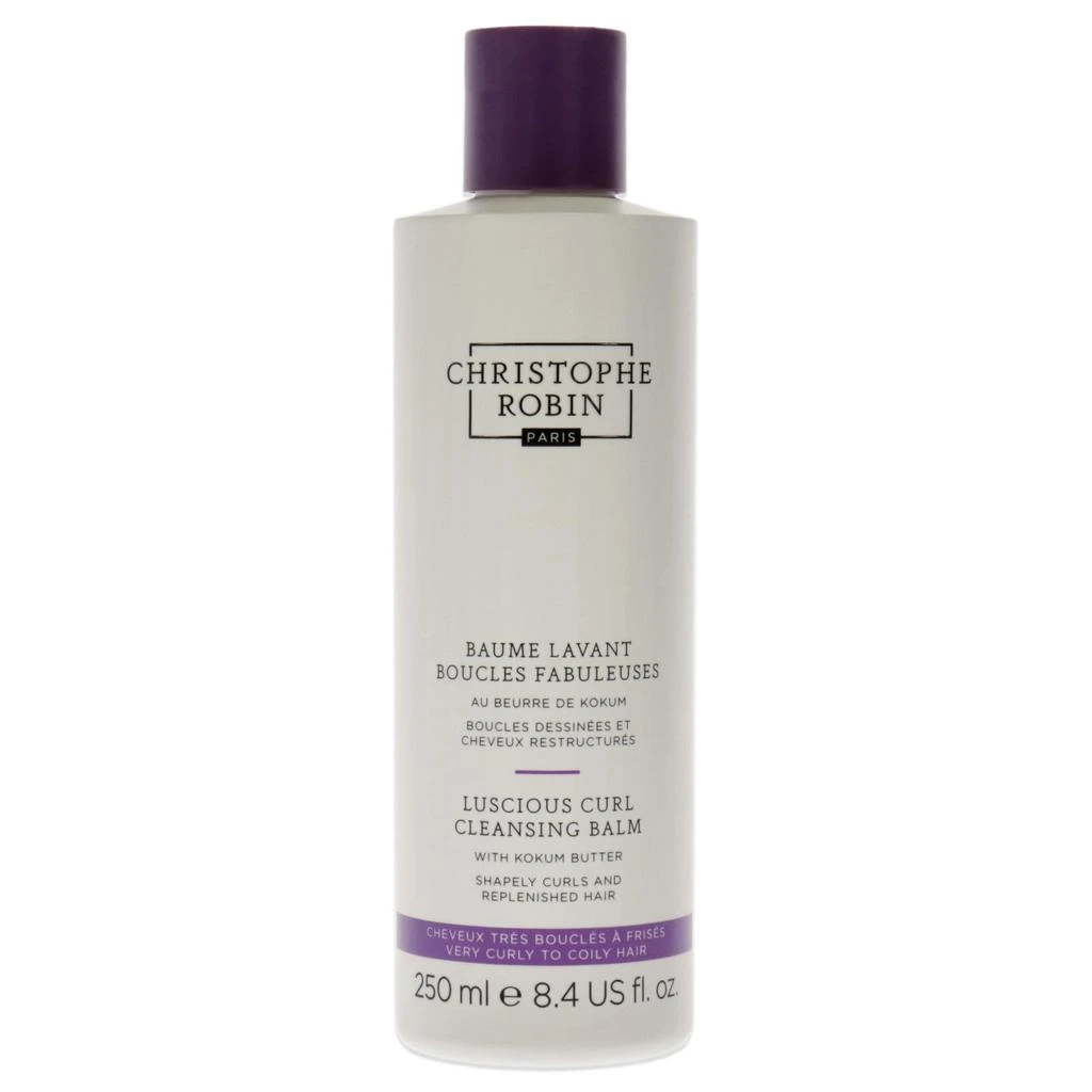 Christophe Robin Luscious Curl Cleansing Balm With Kokum Butter For Unisex 8.4 oz Cleanser