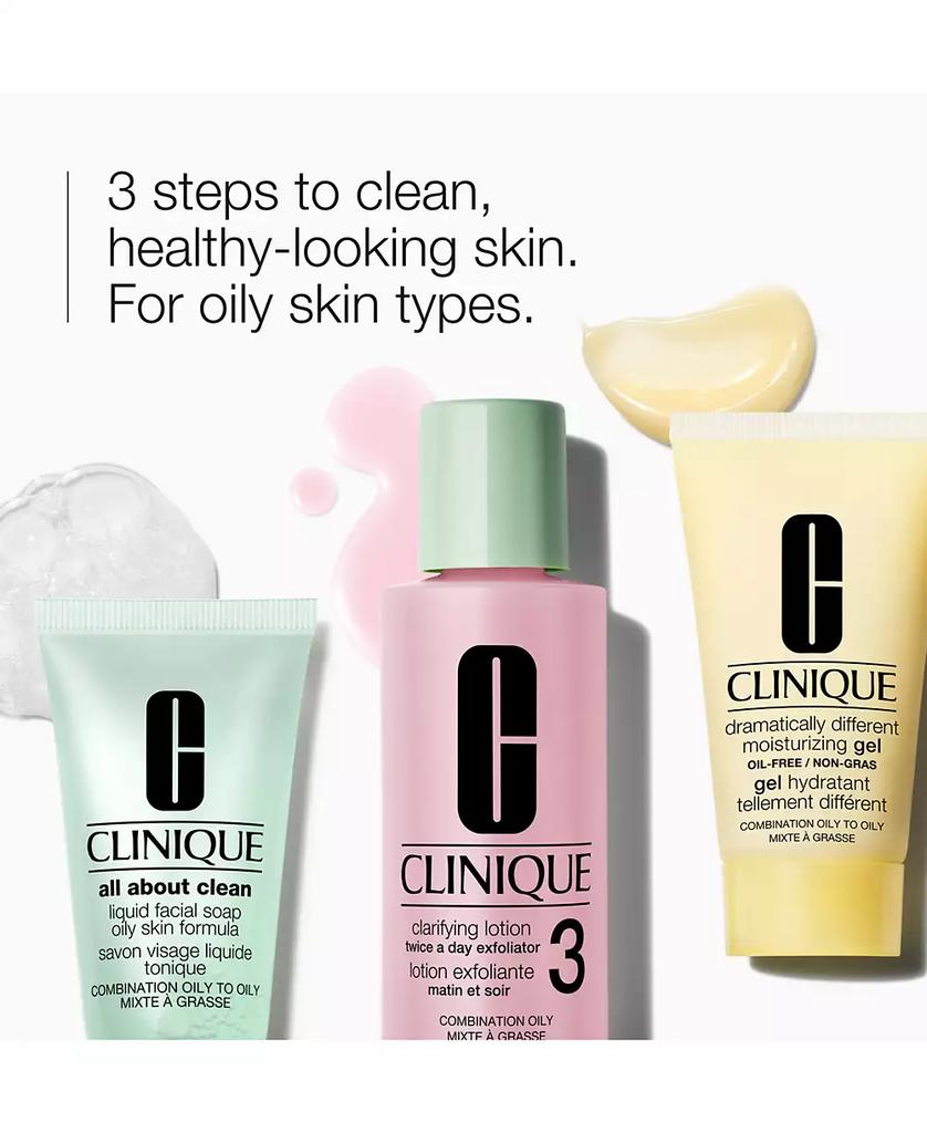 Clinique 3-Pc. Skin School Supplies Cleanse & Refresh Set - Combination Oily