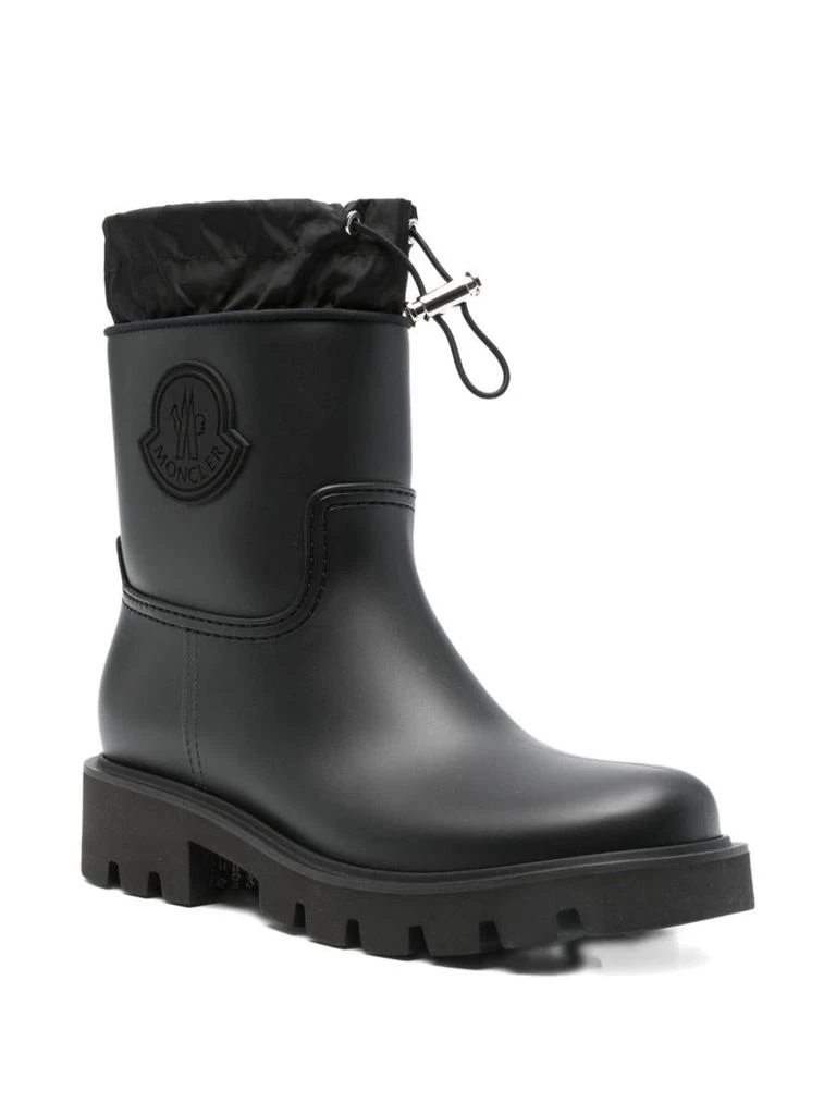 Moncler Moncler Black 'Kickstream' Rain Boots 4