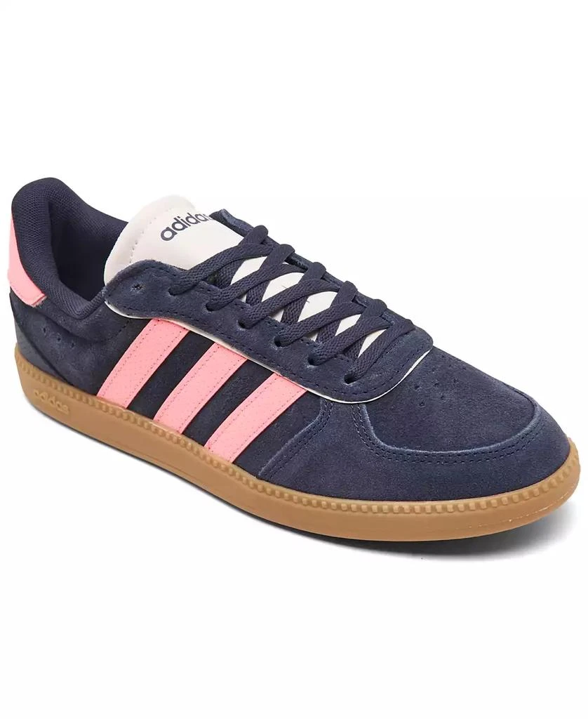 Adidas Women
s Breaknet Sleek Suede Casual Sneakers from Finish Line 1