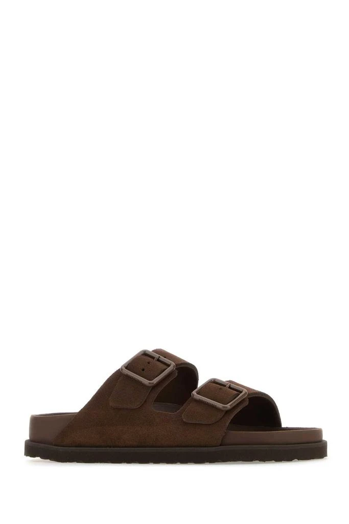 Birkenstock 1774 Chocolate Suede Arizona Avantgarde Slippers 2