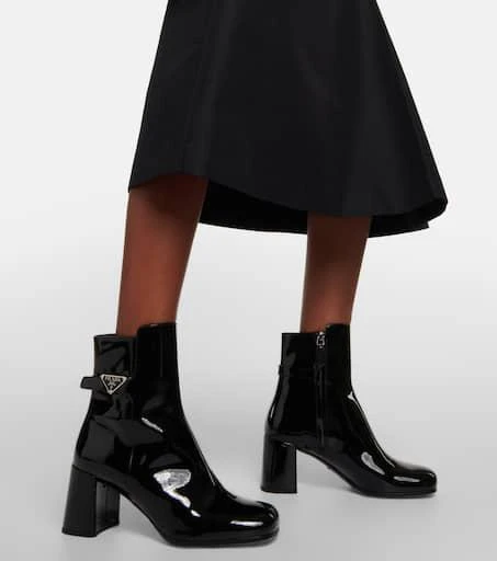 Prada Patent leather ankle boots 4