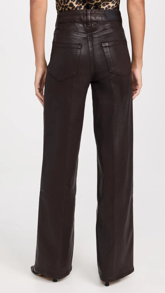 Paige Sasha 32" Chicory Coffee Luxe Coating Jeans 2