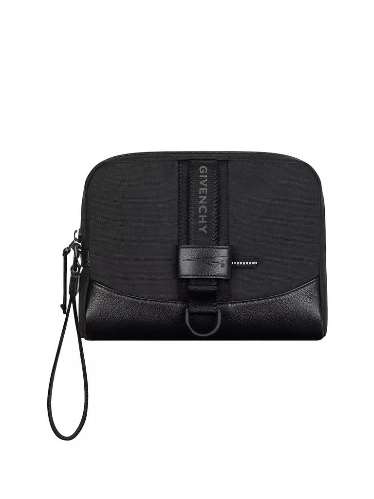 Givenchy G-Trail Pouch in Nylon and Leather 1