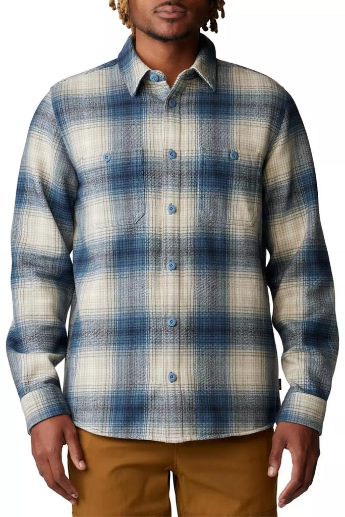 AURALEE Beige Super Light Wool Check Shirt JP-4-M - Shirts AURALEE Beige Super Light Wool Check Shirt JP-4-M - Shirts