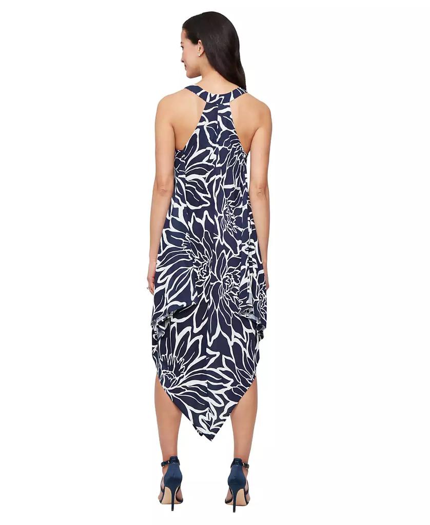 SL Fashions Women's Sleeveless Cutaway A-Line Dress