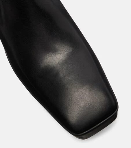 Rick Owens Beatle leather platform ankle boots 5