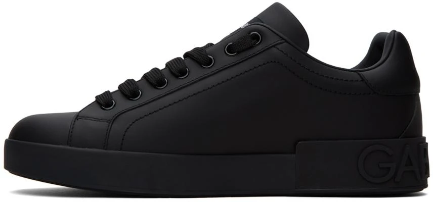 Dolce & Gabbana Black Portofino Sneakers 3
