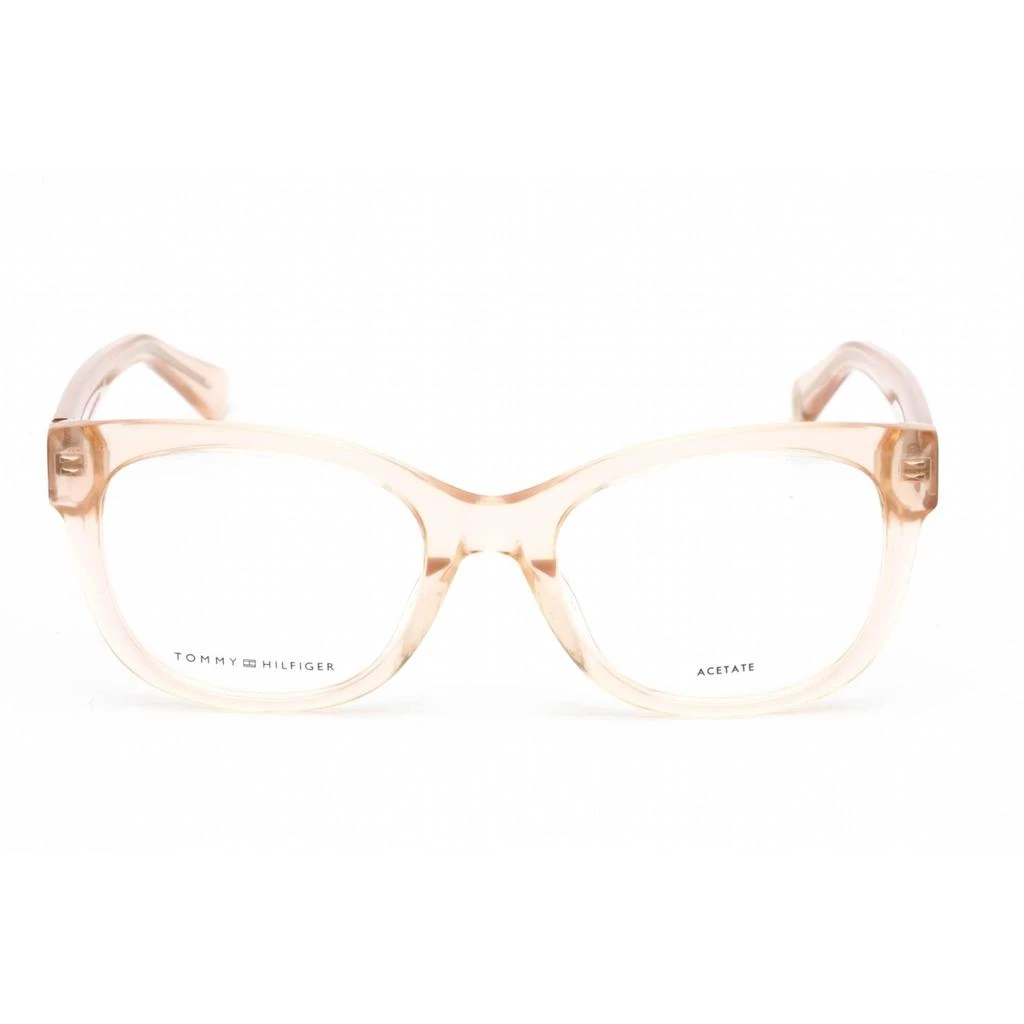 Tommy Hilfiger Tommy Hilfiger Women's Eyeglasses - Cat Eye Shape Nude Plastic Frame | TH 1864 0FWM 00 2