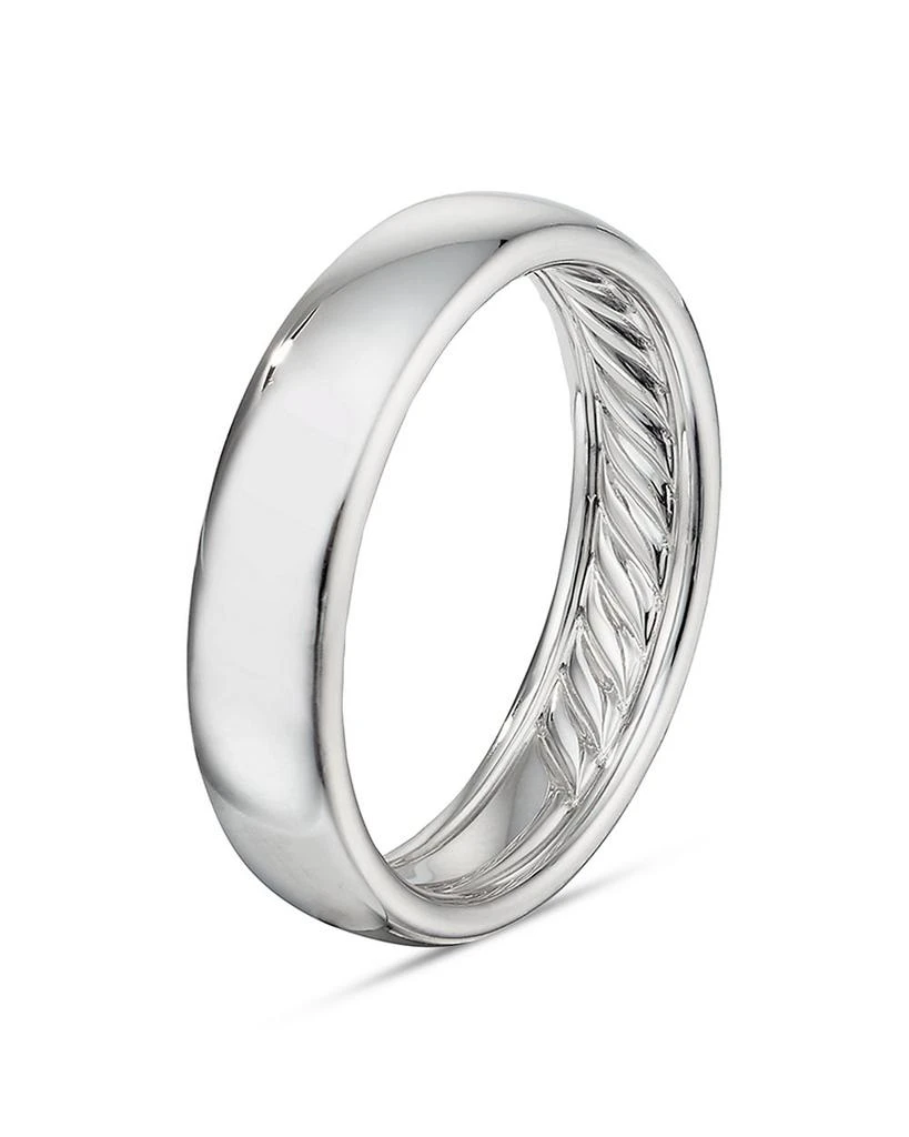 David Yurman Men
s 18K White Gold Classic Band 2