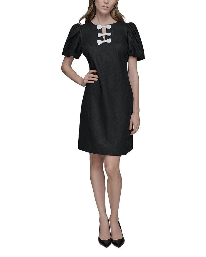 Karl Lagerfeld Paris Bow Trim Dress 1