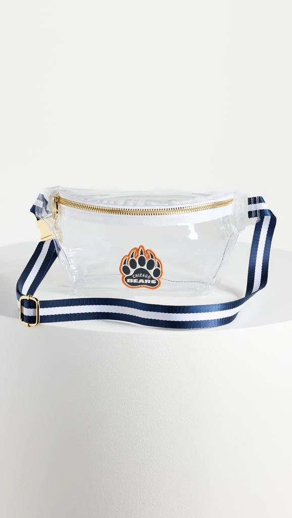 Stoney Clover Lane Chicago Bears Clear Fanny Pack 1