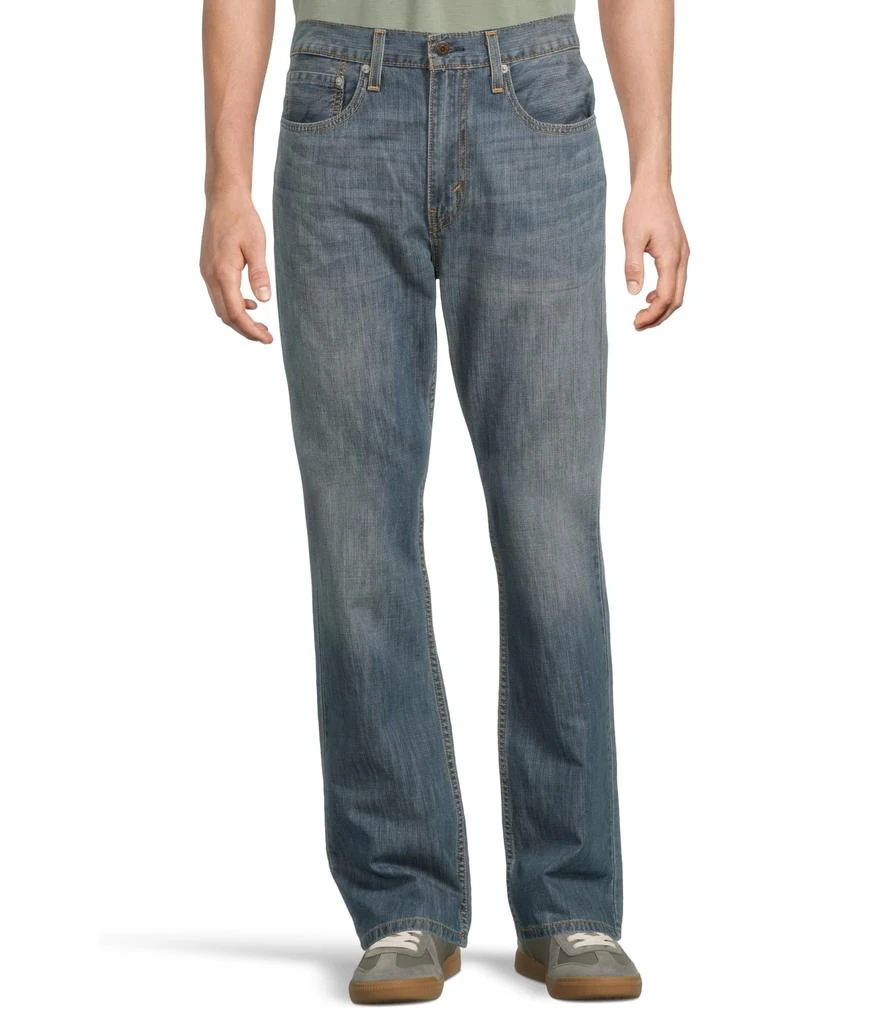 Levi's 527 Slim Boot Cut Jeans in Medium Chipped 1