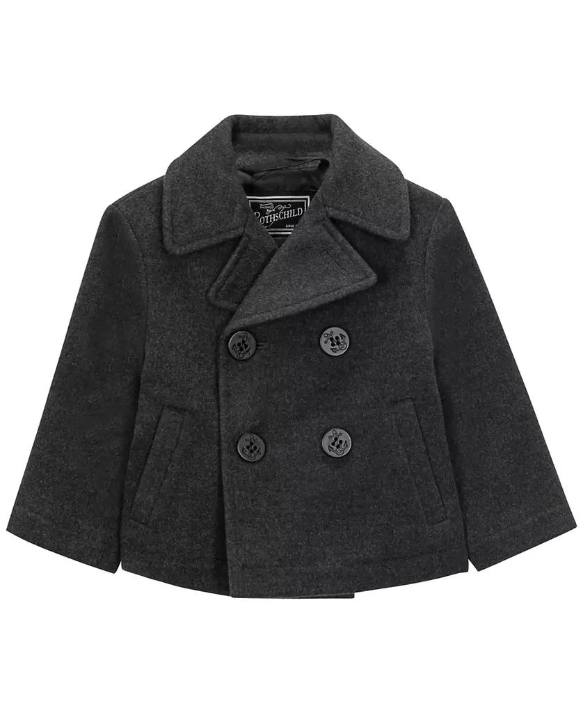 S Rothschild & CO Baby Boys Double-Breasted Peacoat 1