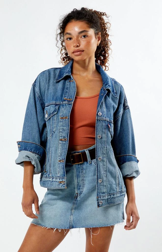 Levi's Medium Indigo '90s Denim Trucker Jacket 1