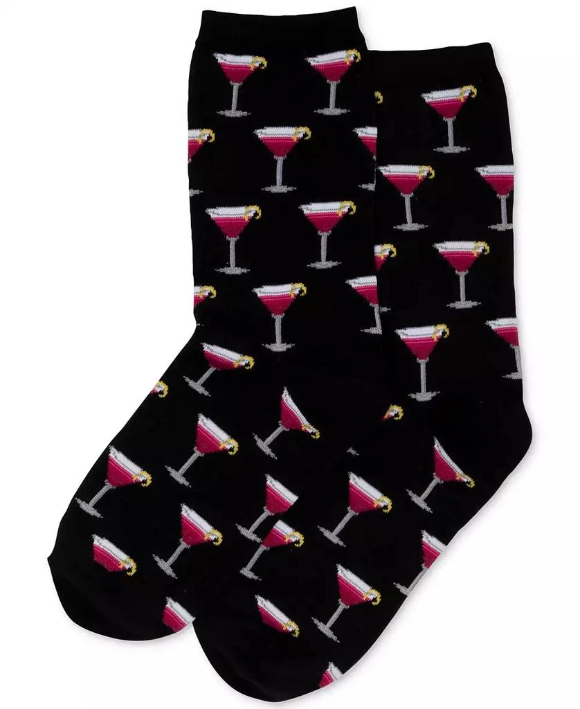 Hot Sox Women's Cosmopolitan Crew Socks 2