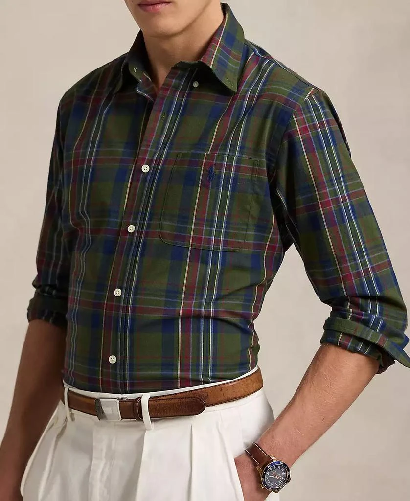 Ralph Lauren Men's Classic-Fit Plaid Performance Shirt 3