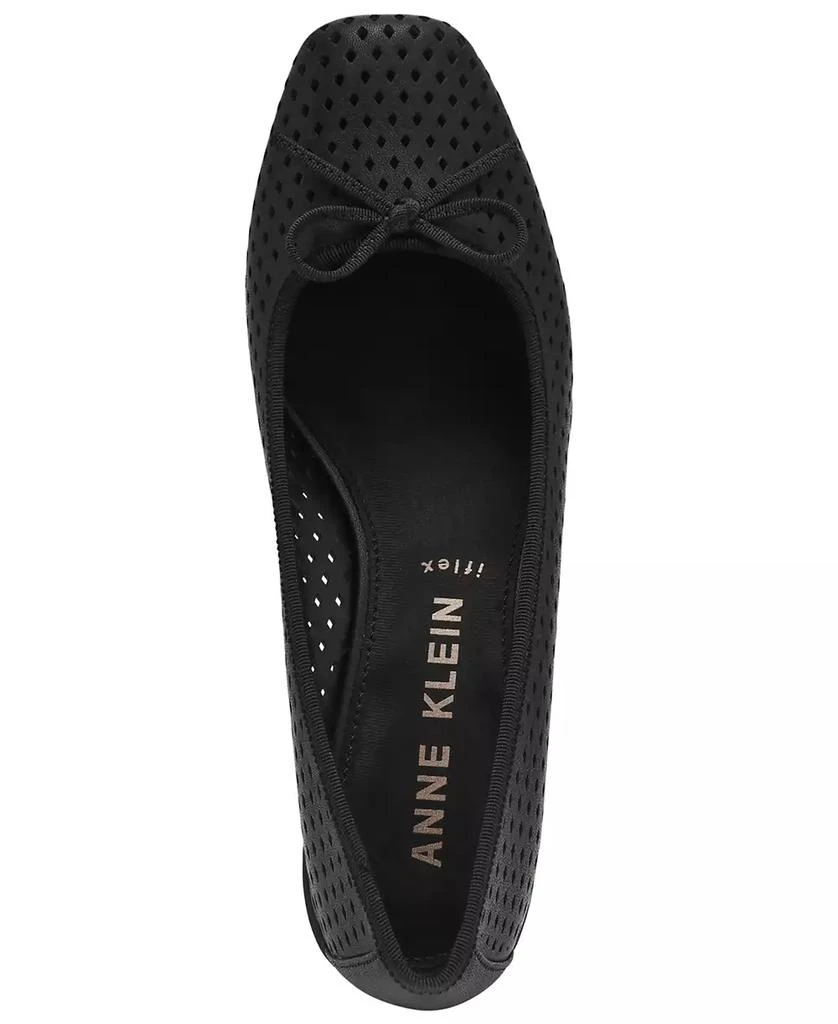 Anne Klein Women's Winslet Perforated Wedge Pumps 4