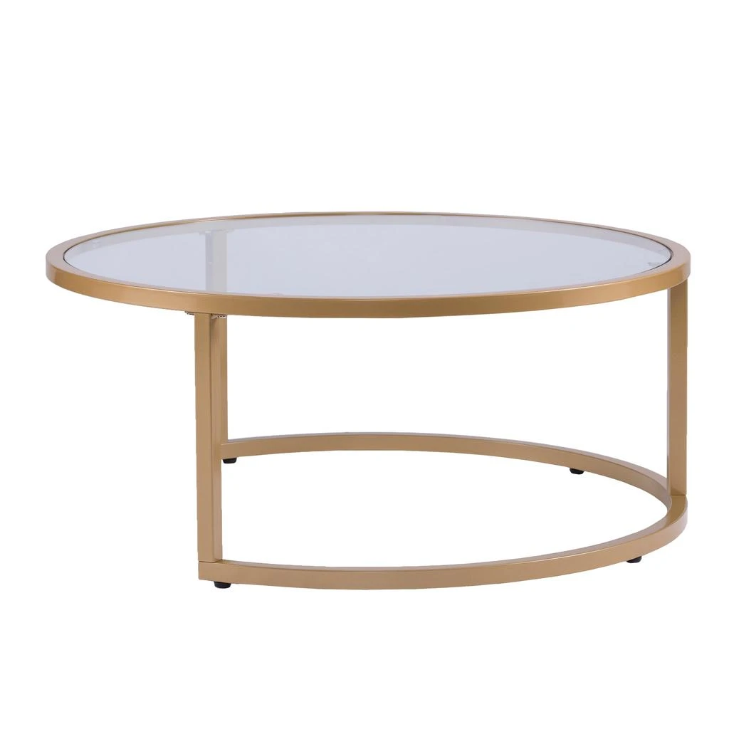 SEI Evelyn Nesting Coffee Tables 2Pc Set 4