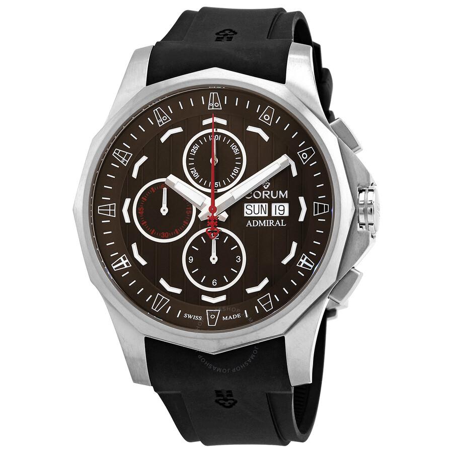 Corum Admirals Cup Legend Chronograph Automatic Brown Dial Men's Watch A077/04181