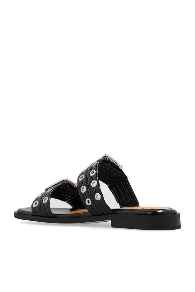 Ganni Ganni Slides with Straps 5