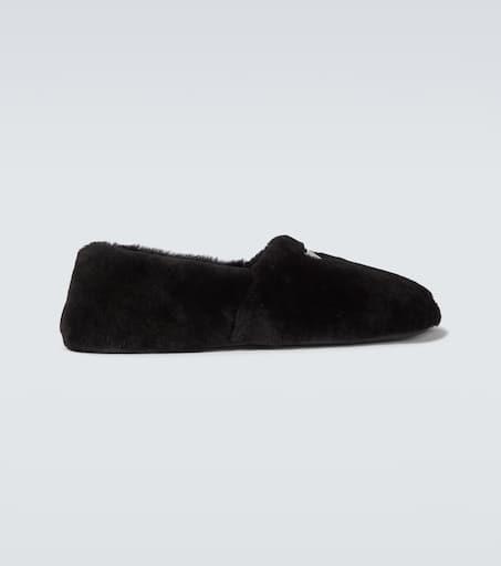 Prada Shearling slippers