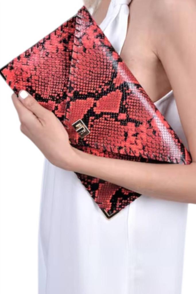 Ana Koutsi Ana Koutsi - Katerina Snakeskin Clutch